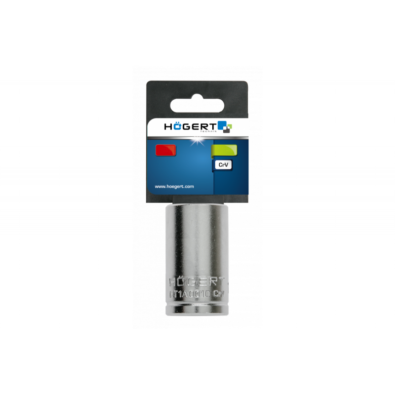 Торцева шестигранна головка 10 мм CrV50BV30 DIN 3124 ASS-drive Hogert (HT1A010)