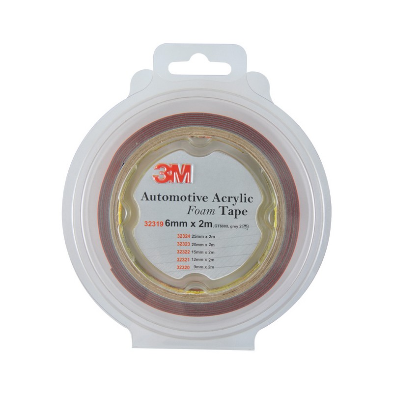 Скотч темно-сірий 6мм-2м 3M (32319)