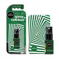 Ароматизатор у машину 20 мл Aroma Car Spray&Cellulose - Exotic Flower (11898)