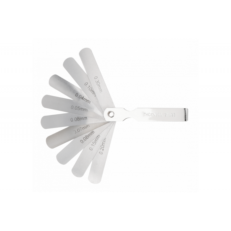 Щупи вимірювальні для зазорів 9 пелюсток Hogert (HT8G330)