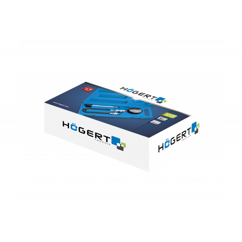 Компресометр бензинових двигунів 3 предмети Hogert (HT8G411)