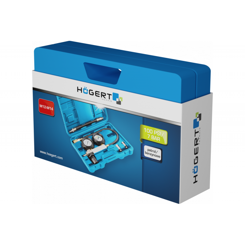 Тестер герметичності 1 шт Hogert (HT8G413)