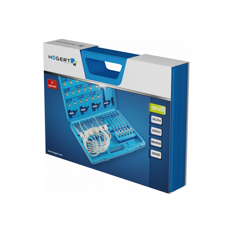 Тестер дизельних форсунок Common Rail 1 Шт Hogert (HT8G418)