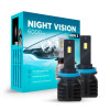 Світлодіодні лампи Н11 для авто Carlamp Night Vision Gen 3 Led автолампи 5500K 6000 Lm (NVG3H11)