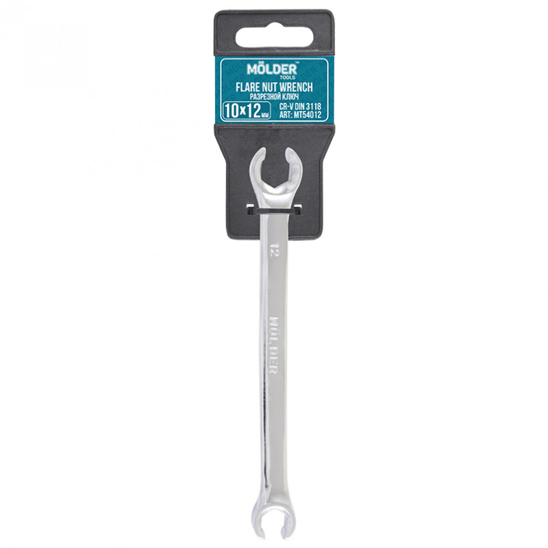 Ключ розрізний cr-v 10х12 мм Molder (MT54012)