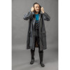 AUSSER Плащ-дождевик ПВХ графитовый 2XL (56) HT5K940-2XL