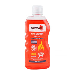 Розпалювач для дерева та вугілля гелевий Nowax 500мл (NX00520)