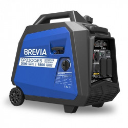 Генератор бензиновый инверторный 1,8 кВт BREVIA автозапуск с системой AVR 230В чистая синусоида (GP2300iES)