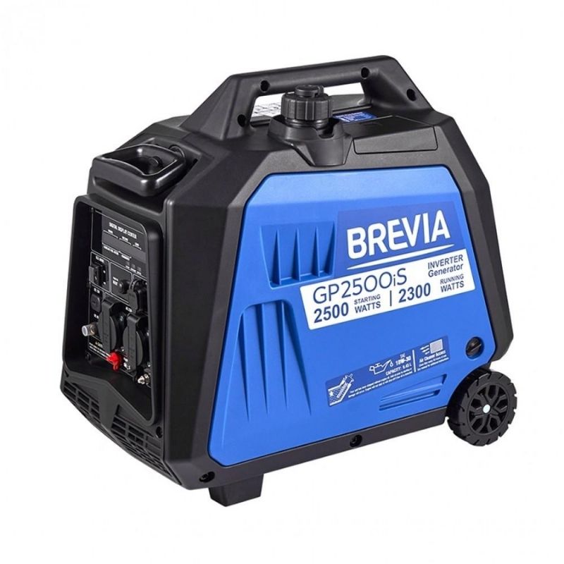 Генератор бензиновый инверторный 2,3 кВт BREVIA с системой AVR 230В чистая синусоида (GP2500iS)