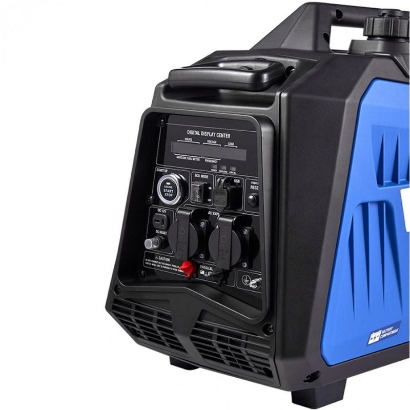 Генератор бензиновый инверторный 2,3 кВт BREVIA автозапуск с системой AVR 230В чистая синусоида (GP2500iES)