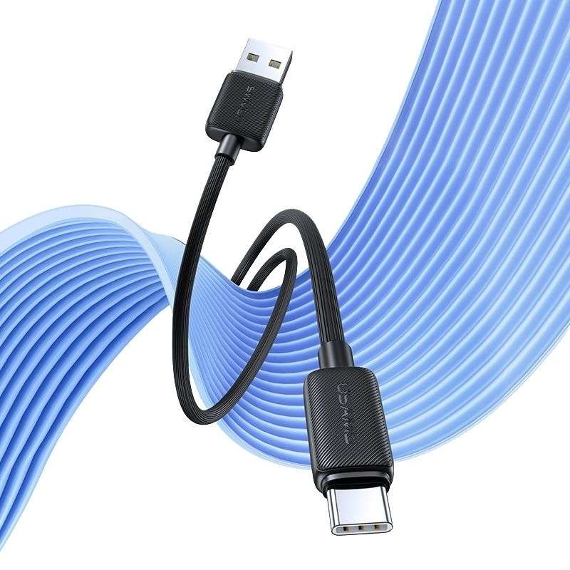 Кабель Usams Type-C 3A 1 м білий (SJ688USB02)