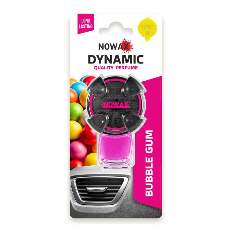 Ароматизатор на дефлектор Nowax серія "Dynamic" - Bubble Gum (NX07786)