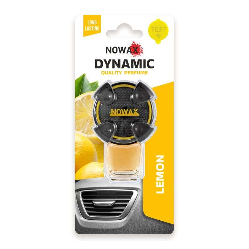 Ароматизатор на дефлектор Nowax серія "Dynamic" - Lemon (NX07791)