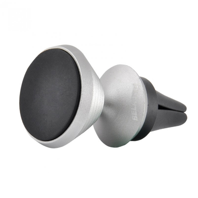 Тримач телефону автомобільний металевий магнітний BelAuto на дефлектор (DU31)