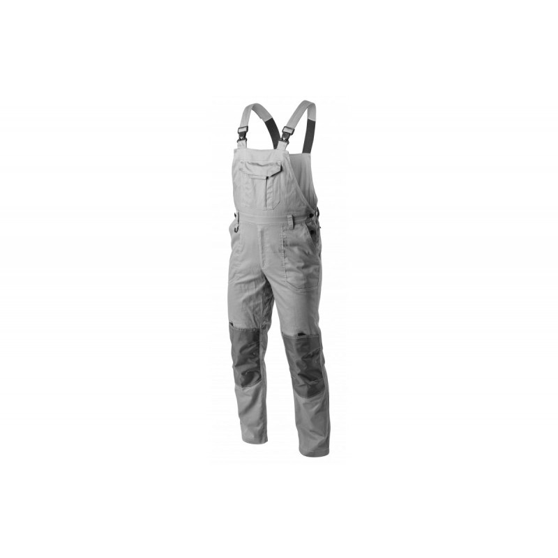 KALMIT Полукомбинезон рабочий серый 3XL (58) (HT5K804-3XL)