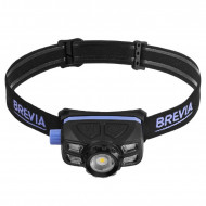 Ліхтар налобний 400 Лм 5Вт LED Zoom Sensor 1400mAh IP65 Brevia (14150WZX1)