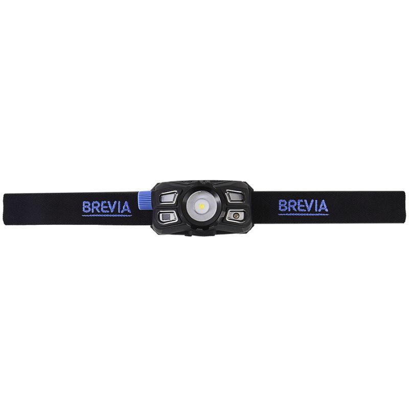 Ліхтар налобний 400 Лм 5Вт LED Zoom Sensor 1400mAh IP65 Brevia (14150WZX1)