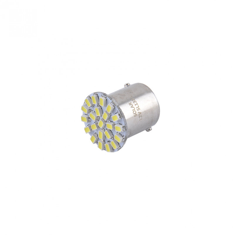 Лампы LED 12V P21W 22SMD 3020 (2шт) Solar (SL1381)