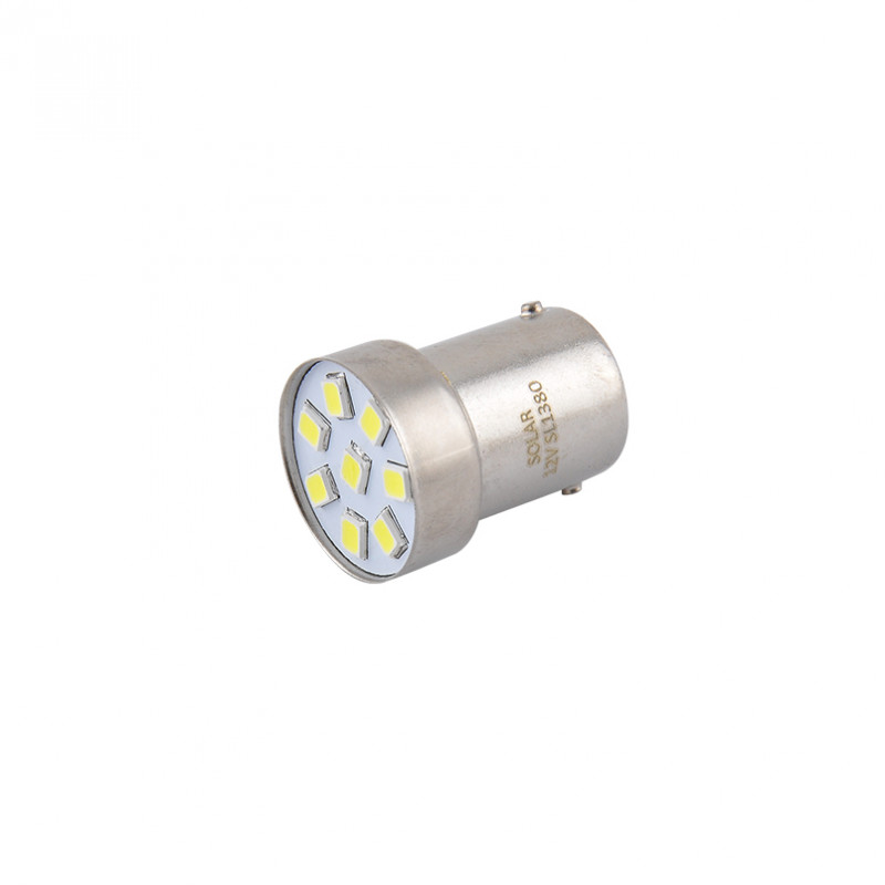 Лампи LED 12V P21W 8SMD 2535 Solar (2шт) (SL1380)