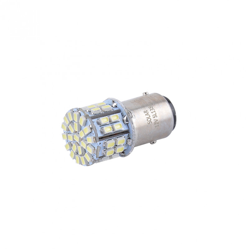 Лампи LED 12V S25 BAY15d 50SMD 3030 білий Solar (SL1386)