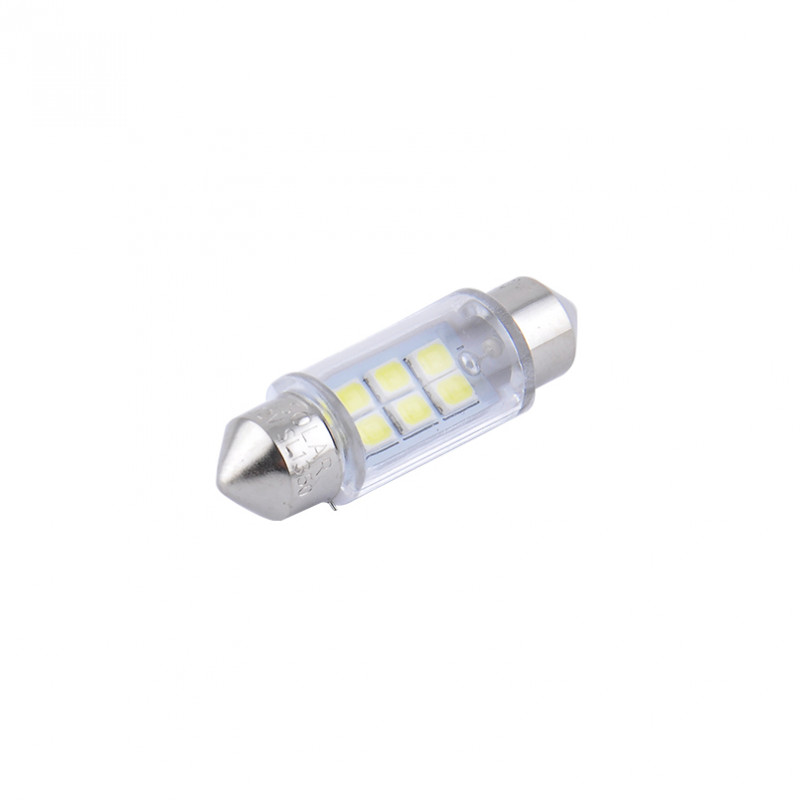 Лампи LED 12V T11x36 6SMD 2835 Solar (2шт) (SL1350)