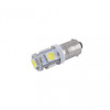 Лампи LED 12V T8.5 BA9s 5SMD 5050 білі Solar (SL1331)