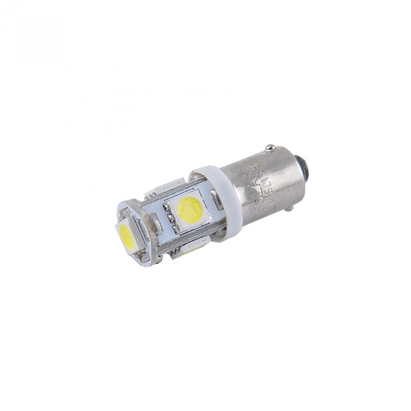 Лампи LED 12V T8.5 BA9s 5SMD 5050 білі Solar (SL1331)