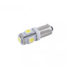 Лампи LED сонячні 24V T8.5 BA9s 5SMD 5050 білі 2шт Solar (SL2531)