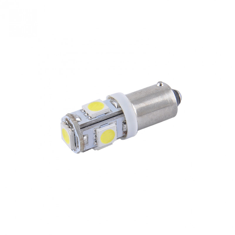 Лампи LED сонячні 24V T8.5 BA9s 5SMD 5050 білі 2шт Solar (SL2531)