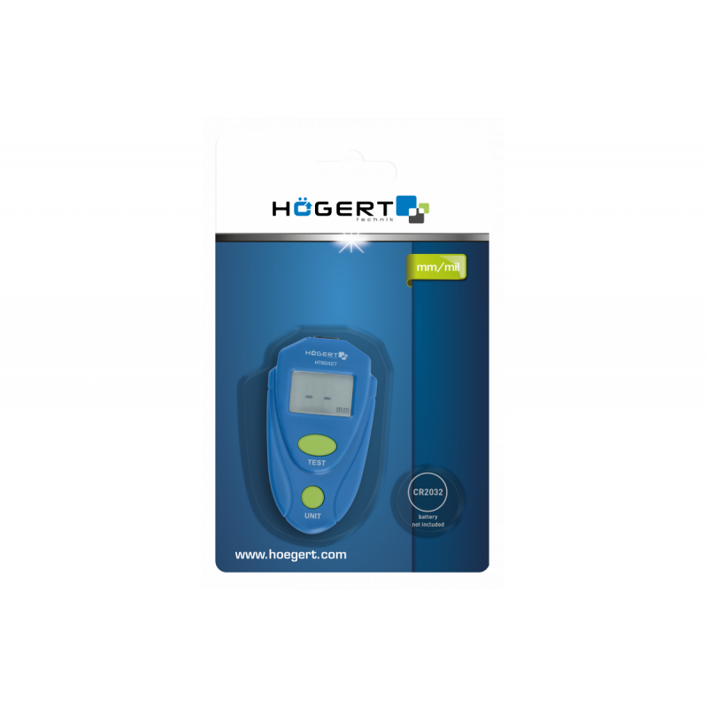 Тестер товщини фарби Hogert (HT8G427)