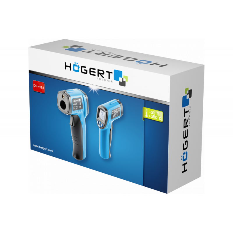 Пірометр -50 + 550 ° C Hogert (HT8G429)