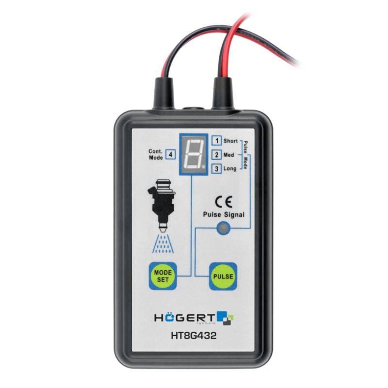 Электронный тестер топливных форсунок 1 шт Hogert (HT8G432)