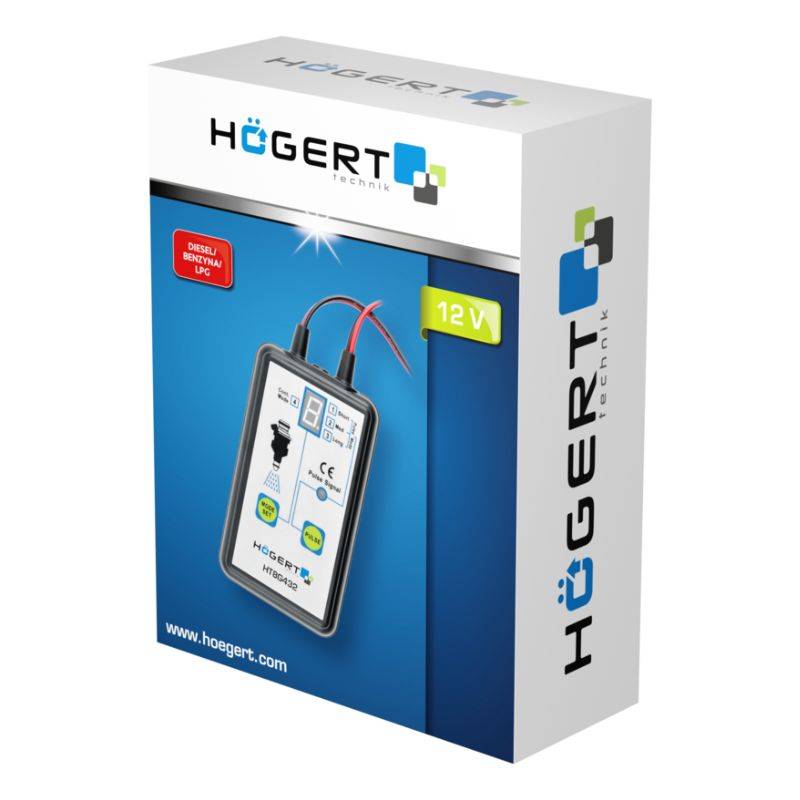 Электронный тестер топливных форсунок 1 шт Hogert (HT8G432)
