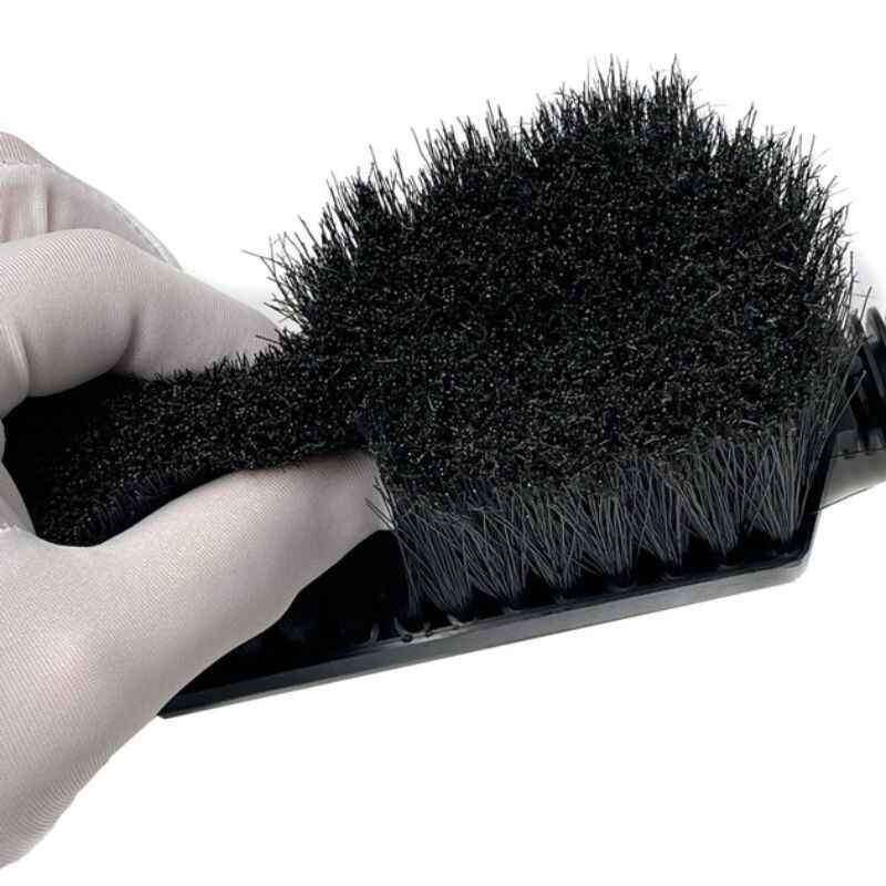 Щітка для миття автомобіля Kufieta з короткою ручкою 33см чорна під шланг (ASZ PET)