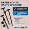 Хомуты пластиковые с креплением 20х90мм WorkShop черные для авто 20 шт (WS0941)