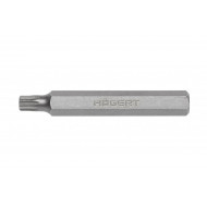 Біта spline М5 75мм M10 сталь S2 Hogert (HT1S885)