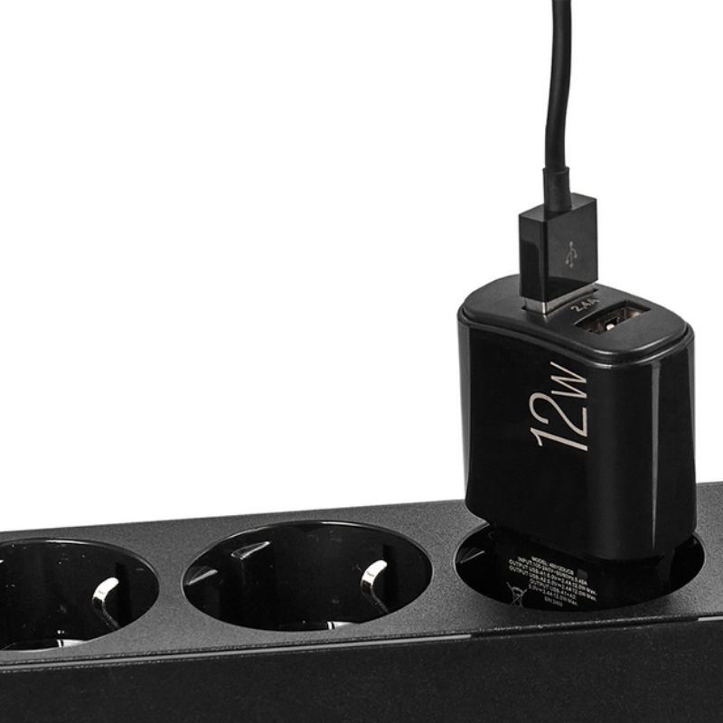 Зарядник BREVIA ePower 12W 2xUSB-A (45012DUB)