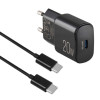 Зарядний пристрій BREVIA ePower PD20W з кабелем USB-C to USB-C 1м (45020CCB)