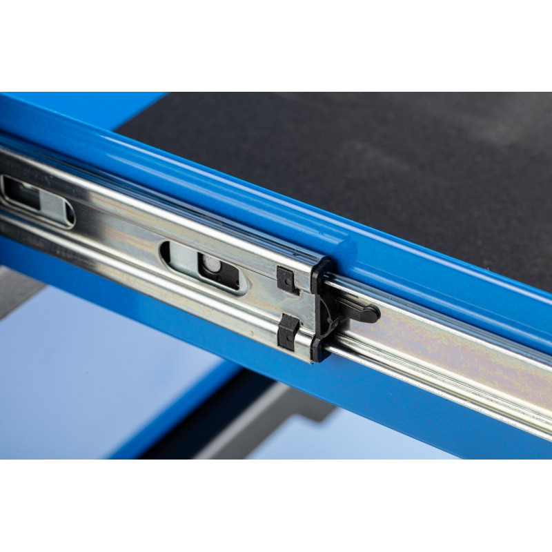 Візок інструментальний 6 ящиків Hogert чорний (HT7G045)