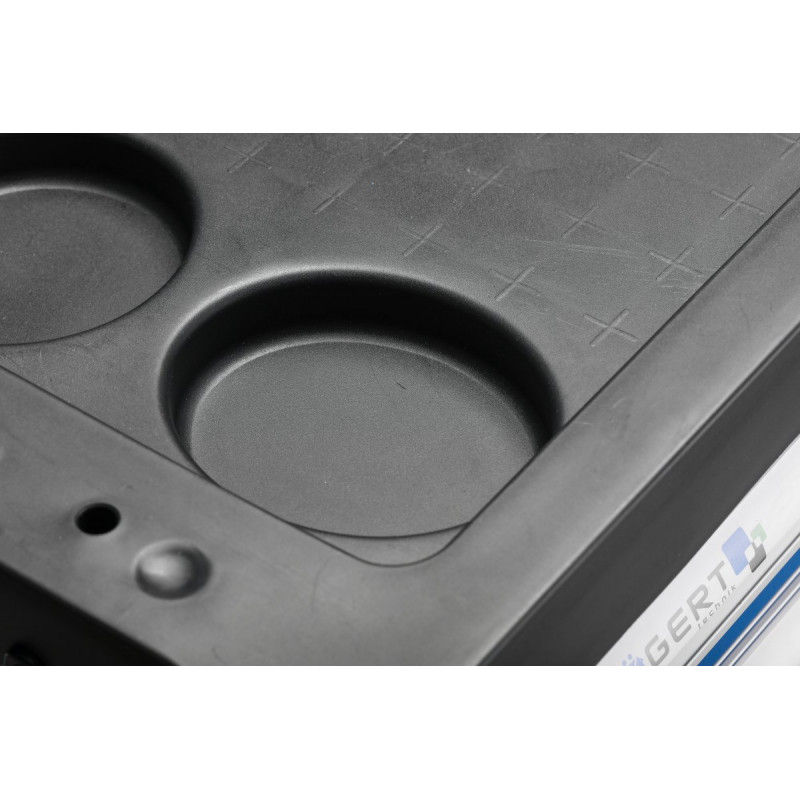 Візок інструментальний 6 ящиків Hogert посилений пластиковий верх (HT7G046)