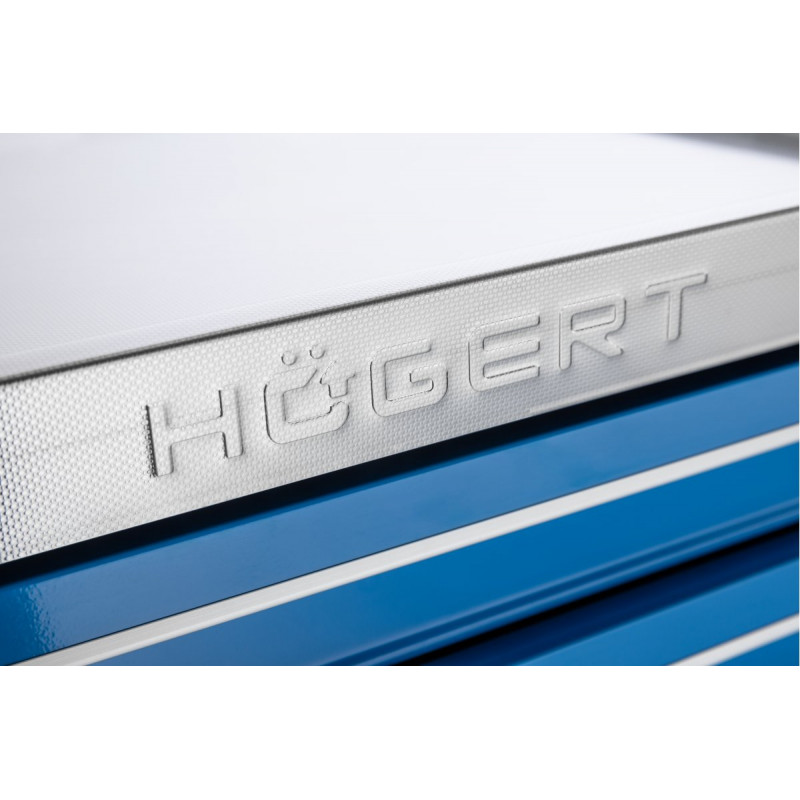 Візок для інструментів 7 ящиків Hogert сіра (HT7G572)