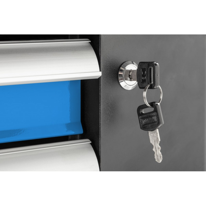 Візок 7 ящиків Hogert зелений (HT7G049)