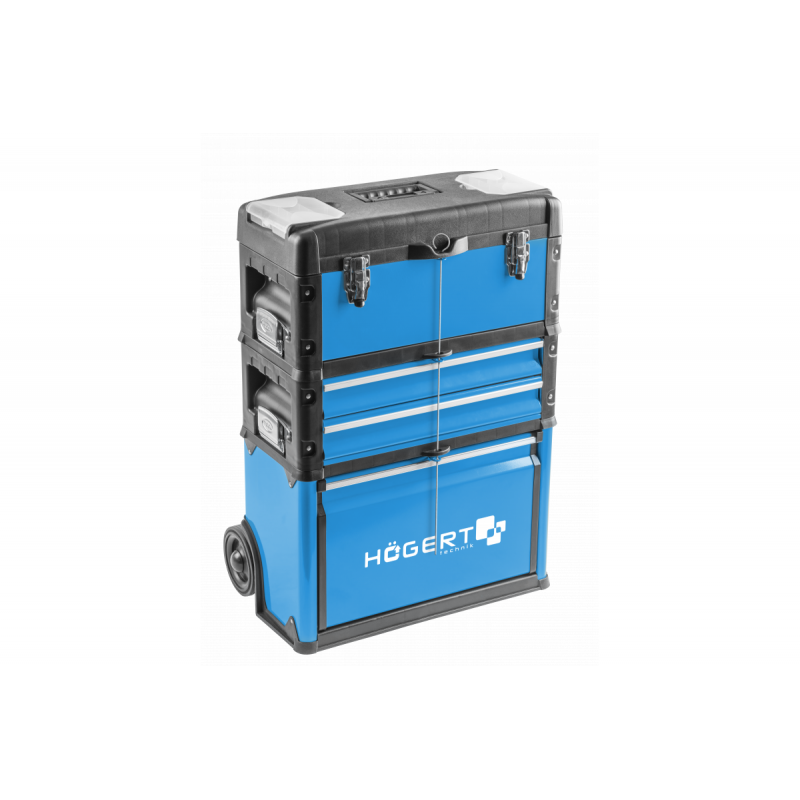 Візок для інструментів 3 ящики Hogert (HT7G080)