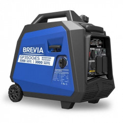 Генератор бензиновый инверторный 3,0 кВт BREVIA автозапуск с системой AVR 230В чистая синусоида (GP3500iES)