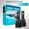 Светодиодные лампы НВ4-9006 для авто Carlamp Night Vision Gen 3 Led автолампы 5500K 6000 Lm (NVG3HB4)