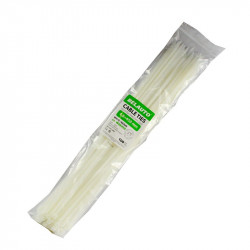 Хомути пластикові білі 4.8x450 BelAuto (W48450)