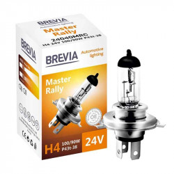 Лампа галогенна цоколь H4 Brevia Master Rally 24V 1шт (24040MRC)