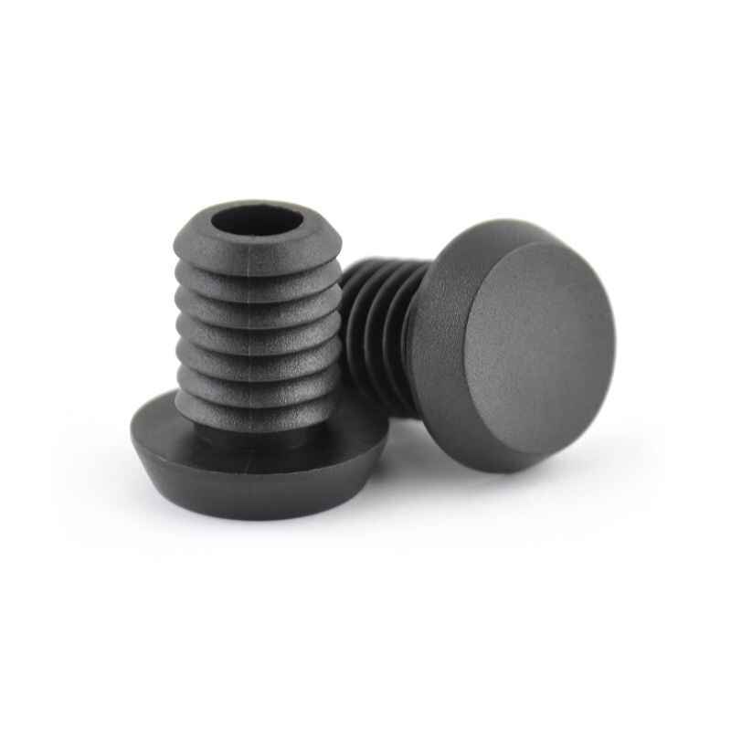 Гріпси на велосипед 16.5см Grey's без замка з заглушками зелені 2шт (GR17620)