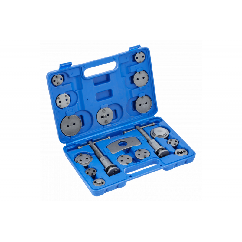 Набір для утоплення поршнів гальмівних циліндрів 18 предметів Hogert (HT8G374)