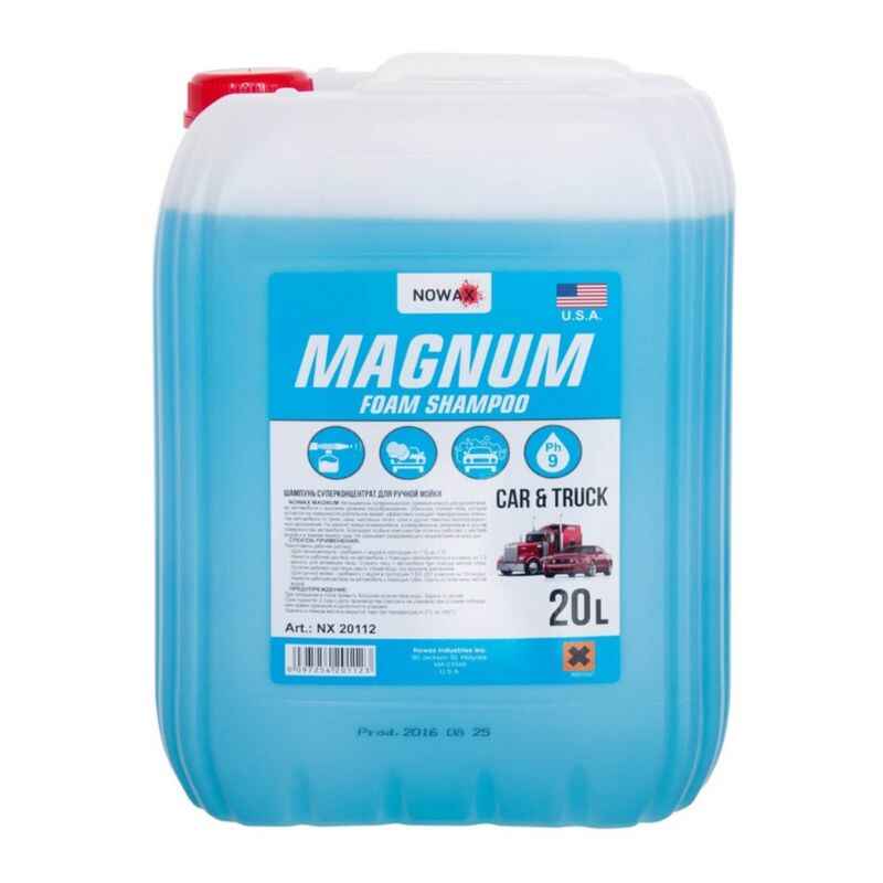 Активна піна концентрат 20л Nowax Magnum для безконтактної та ручної мийки (NX20112/1)